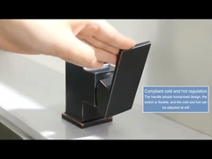 Grifo monomando de la cocina del rociador del tirón-Abajo SUS304 con dos la función Sprayhead