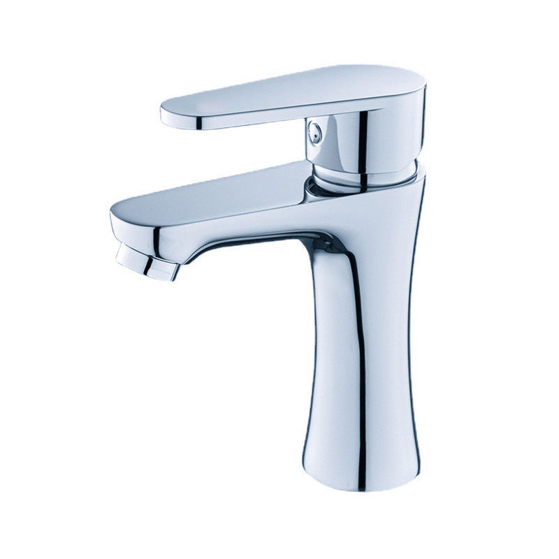 Solo mezclador de acero inoxidable del lavabo de la manija del solo agujero SUS304 en oro del SN de Matte Black Chrome