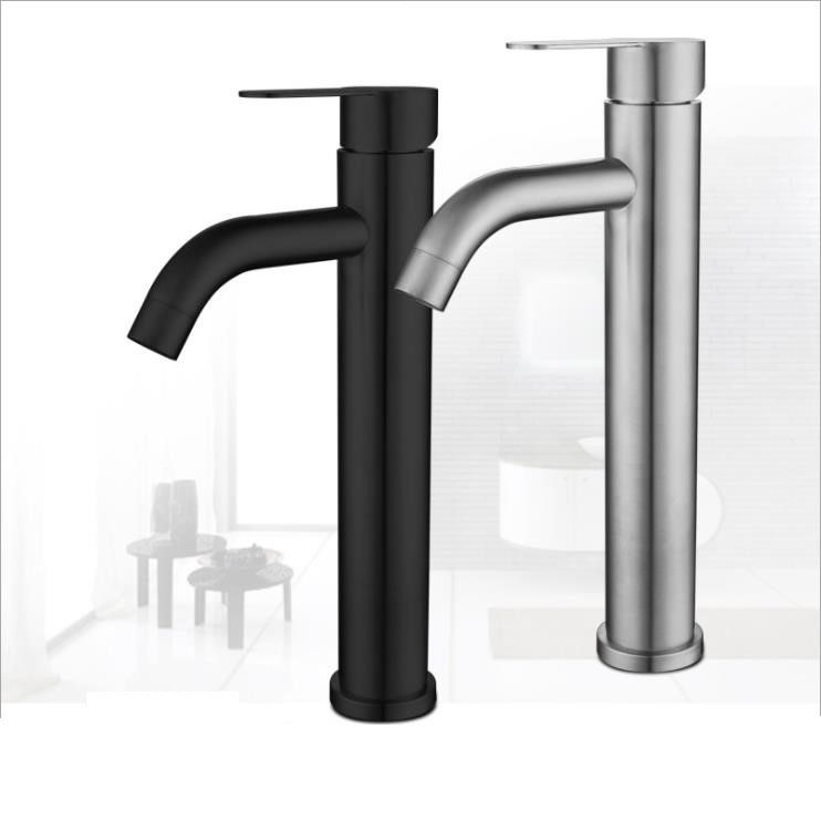 Solo mezclador caliente y frío del lavabo de la manija en Chrome Matte Black Gold Sn Finish