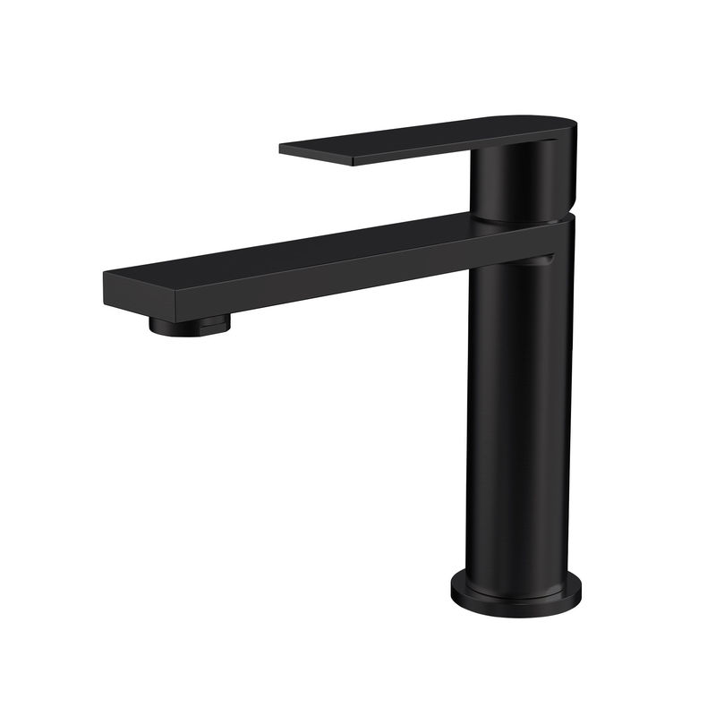Solo mezclador de acero inoxidable del lavabo de la manija del solo agujero SUS304 en oro del SN de Matte Black Grey