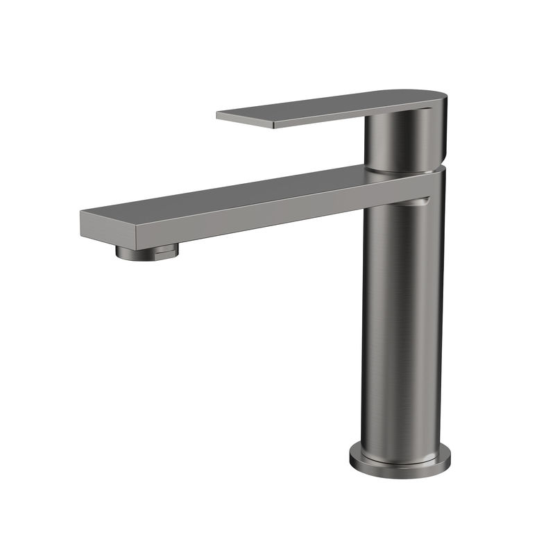 Solo mezclador de acero inoxidable del lavabo de la manija del solo agujero SUS304 en oro del SN de Matte Black Grey