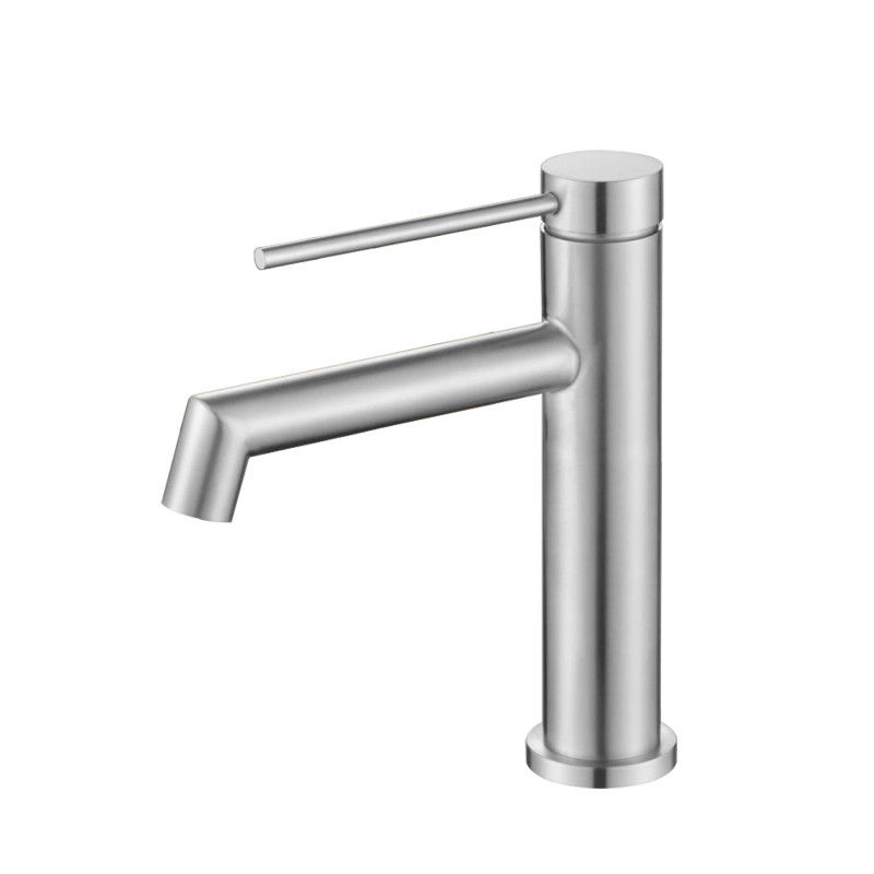 Solo mezclador de acero inoxidable del lavabo de la manija del solo agujero SUS304 en oro del SN de Matte Black Grey