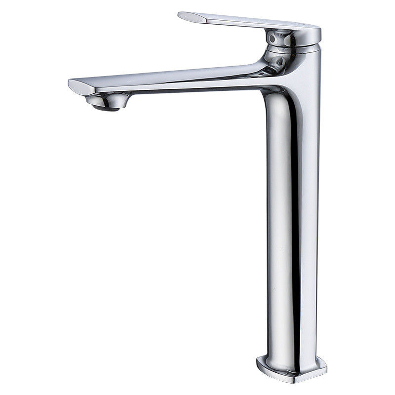 Solo golpecito de mezclador del lavabo de la manija agujero moderno de cobre amarillo del buque del solo en Chrome Matte Black Gold Grey